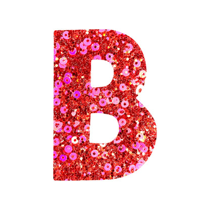 Bling DIY Iron-On Patches A-Z Alphabet