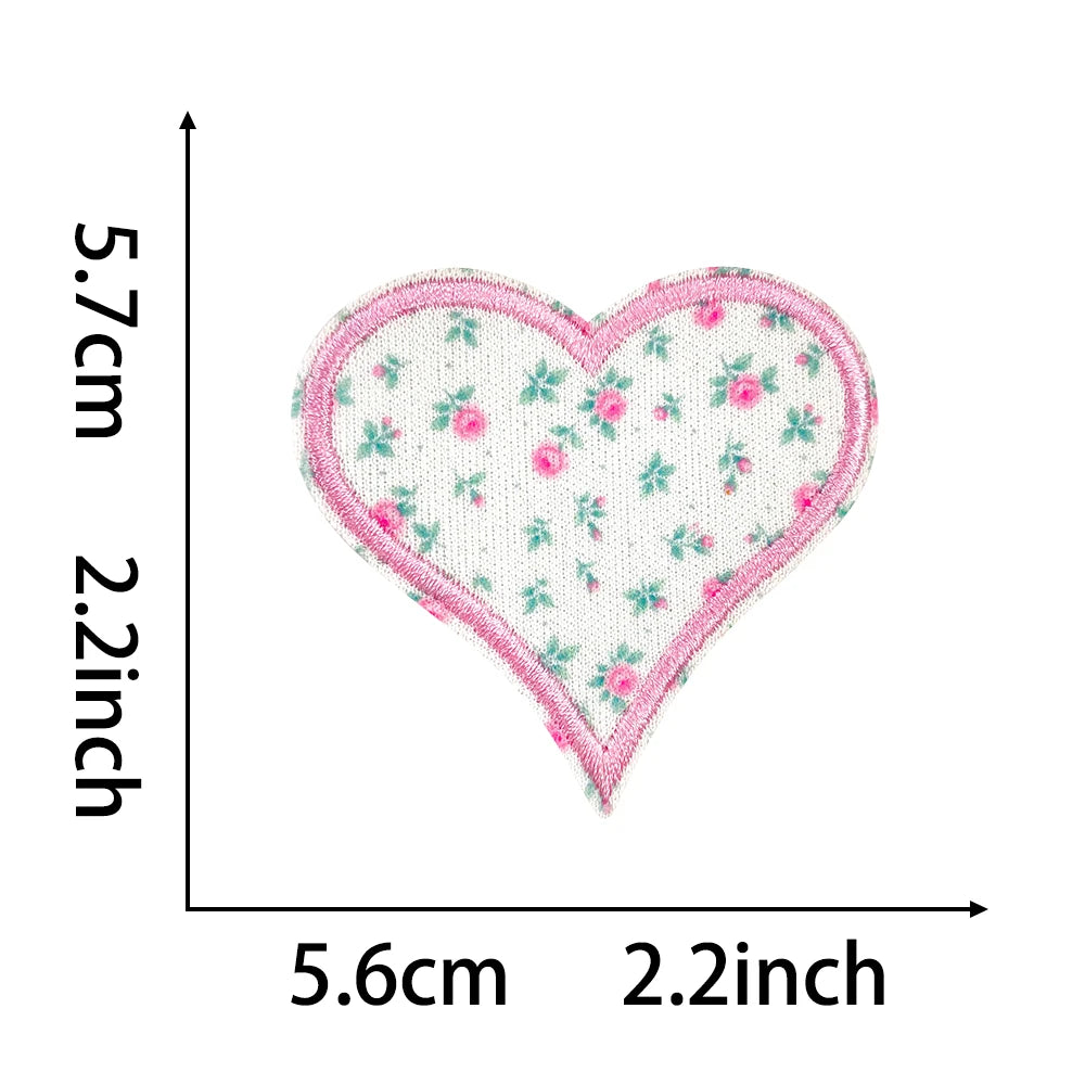 Letter Patches Cute Lace for Hats Shoes Jeans