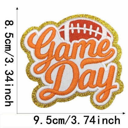 Trendy Game Day Sports Hat-Iron-On patch - Clpatch