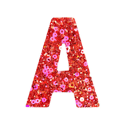 Bling DIY Iron-On Patches A-Z Alphabet