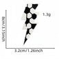 10 pcs Sports Ball Lightning Bolt Patch