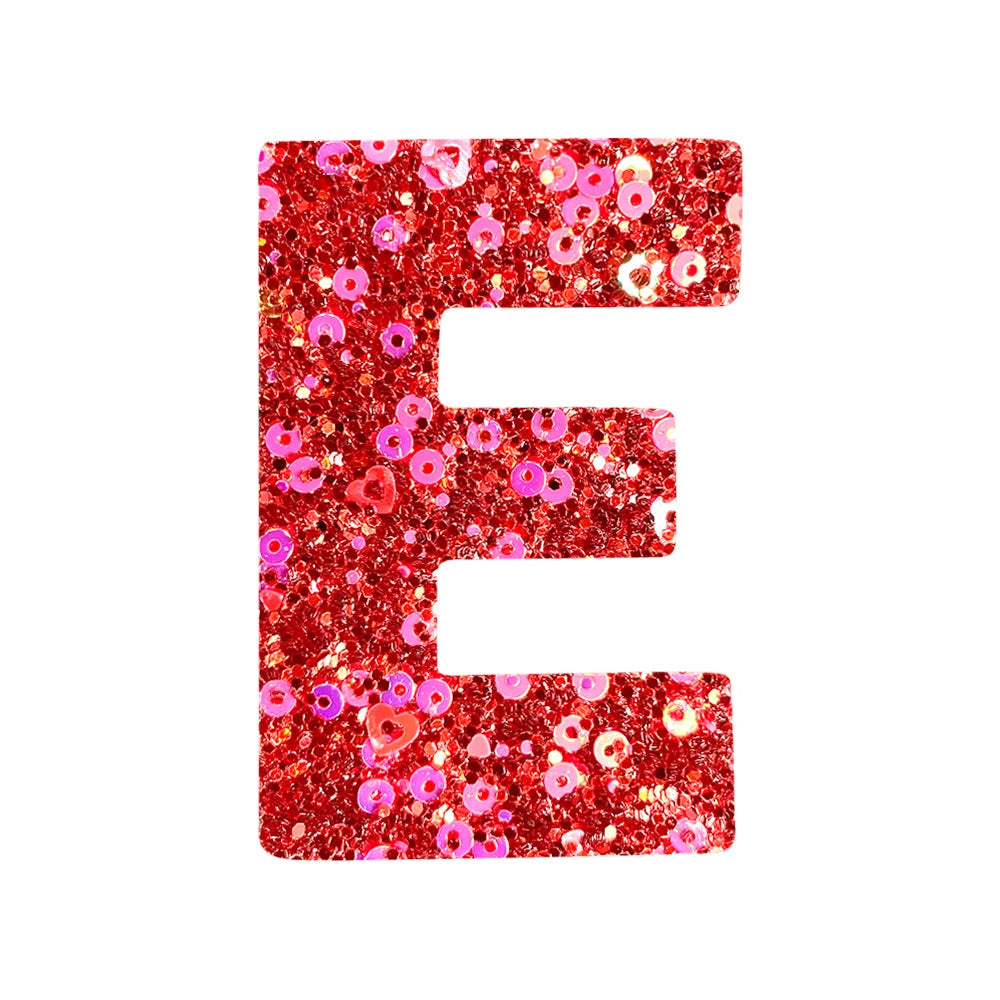 Bling DIY Iron-On Patches A-Z Alphabet