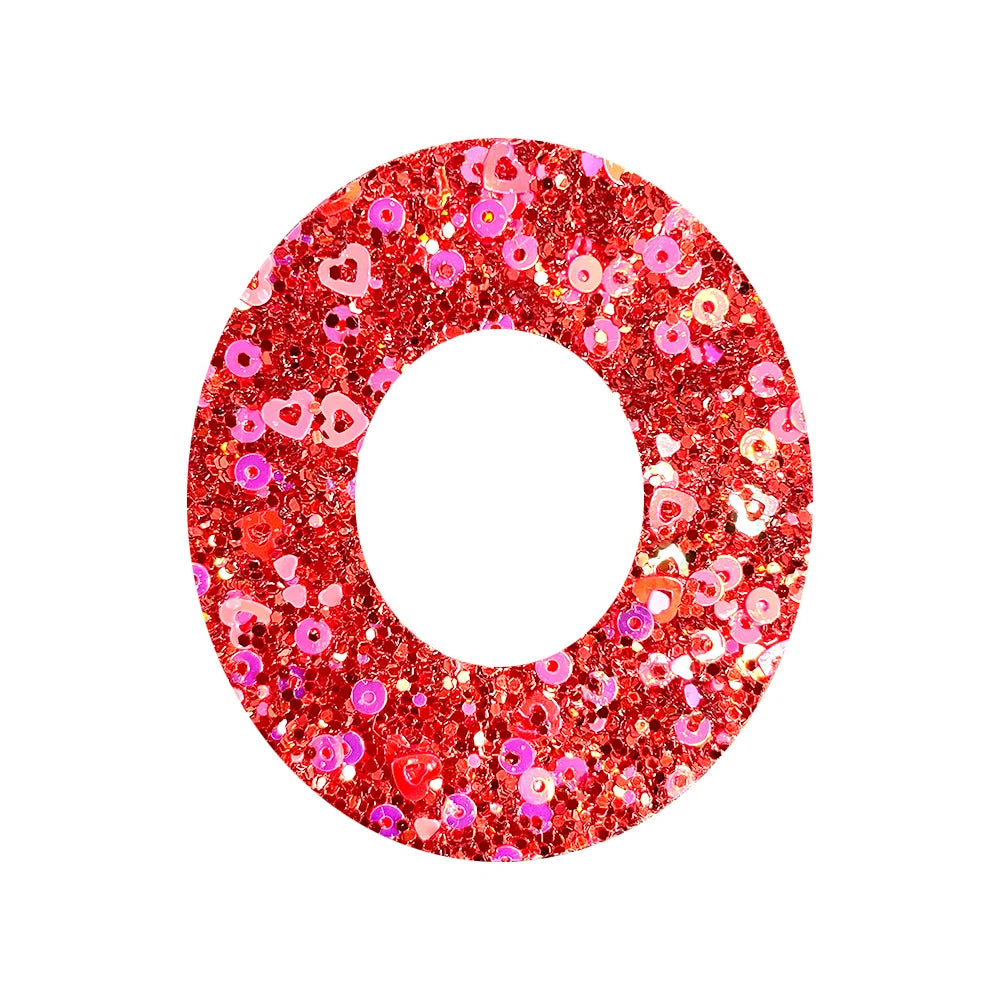 Bling DIY Iron-On Patches A-Z Alphabet