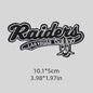 Raiders Patch Iron on for Jacket