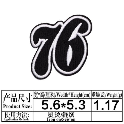 Basketball Team Patch Heat Press Sports Basketball Club logo Iron on Patches for Basketball