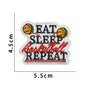 Wholesale Sport Basketball Iron-On Embroidery Patches