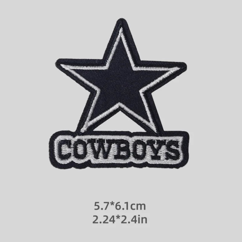 Sport Football Team LOGO Embroidery Dallas Cowboys Patches
