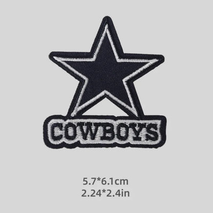 Sport Football Team LOGO Embroidery Dallas Cowboys Patches