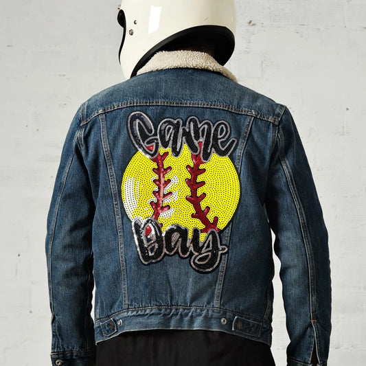 Game Day Baseball big Patches