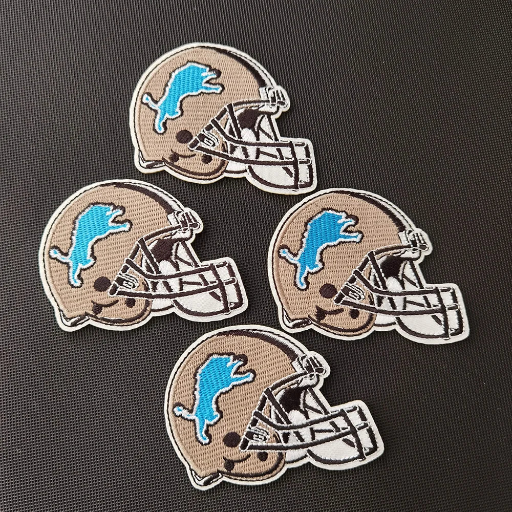 Lions Logo Patch Iron on NFL Football Team