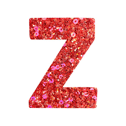 Bling DIY Iron-On Patches A-Z Alphabet