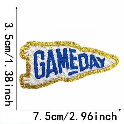 Trendy Game Day Sports Hat-Iron-On patch - Clpatch