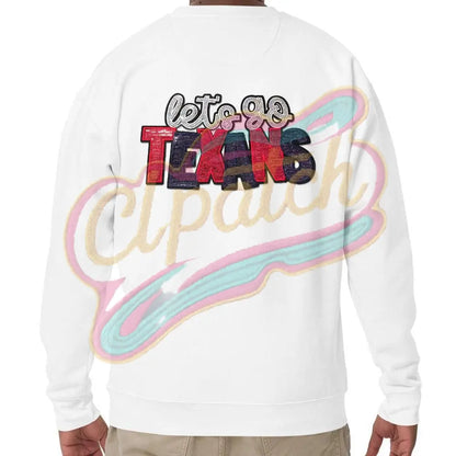 HOUSTON TEXANS IRON ON PATCH embroidery sequins patches for jacket - Clpatch