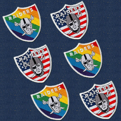 Raiders Patch Iron on for Jacket