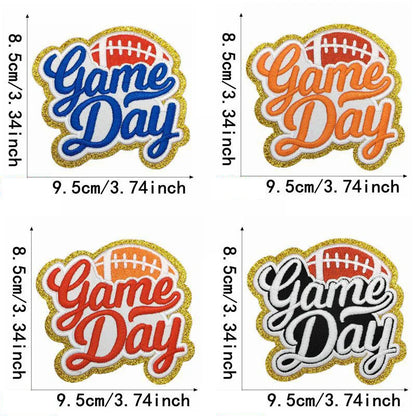 Trendy Game Day Sports Hat-Iron-On patch - Clpatch
