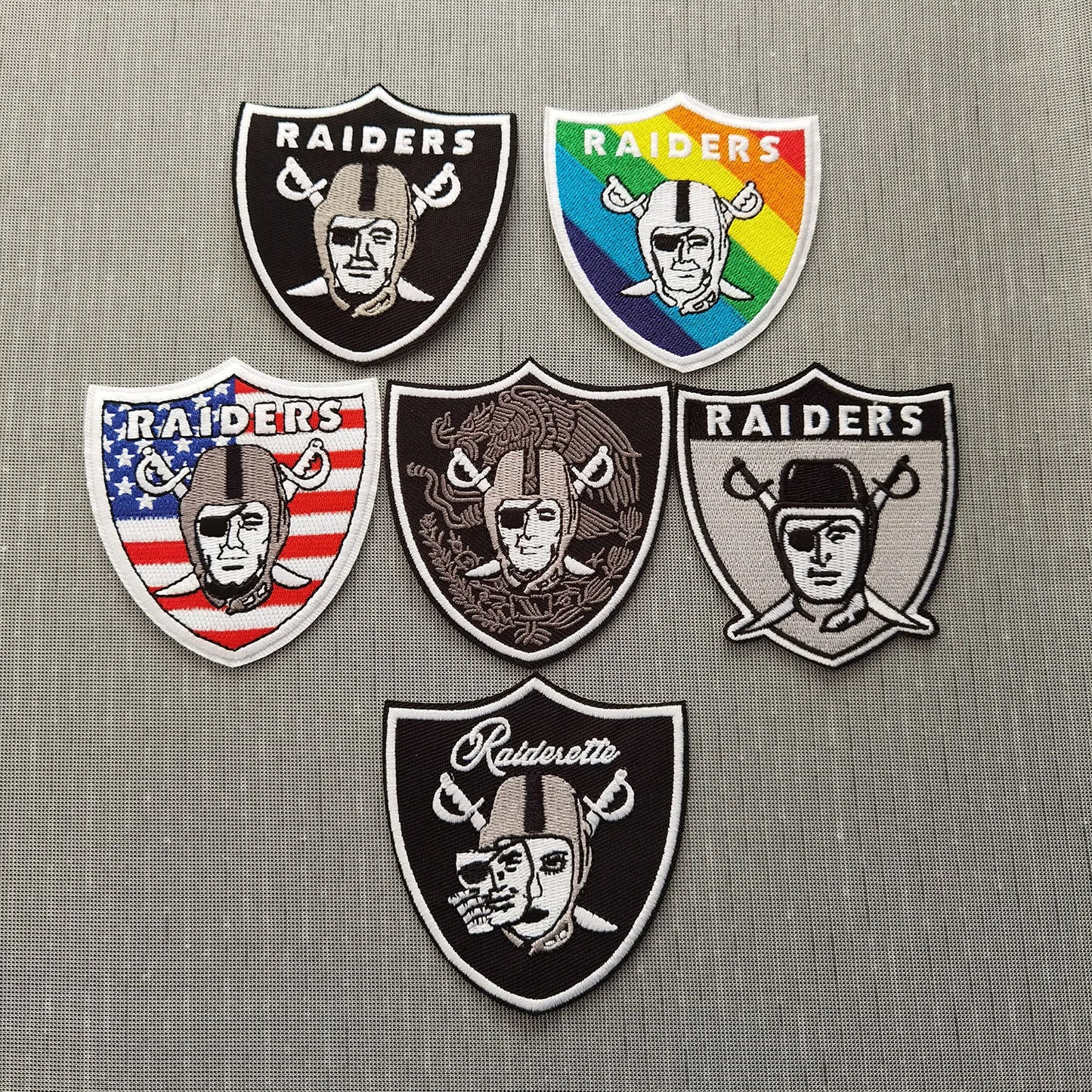 Raiders Patch Iron on for Jacket