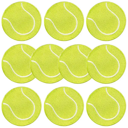 6 Sports Patches Basketball Football and Baseball Patches