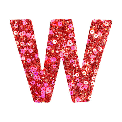 Bling DIY Iron-On Patches A-Z Alphabet