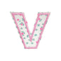 Letter Patches Cute Lace for Hats Shoes Jeans