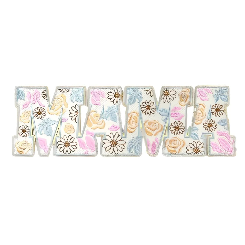 Floral MAMA Patch