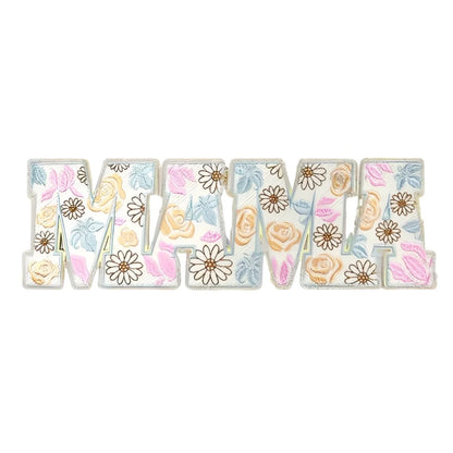 Floral MAMA Patch