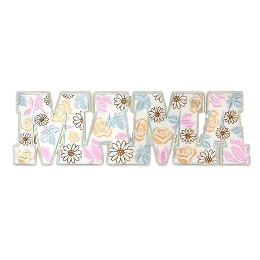 Floral MAMA Patch