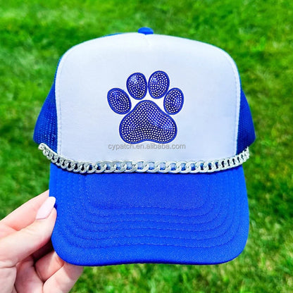 Paw Print Patch Sequin  Shape Patches