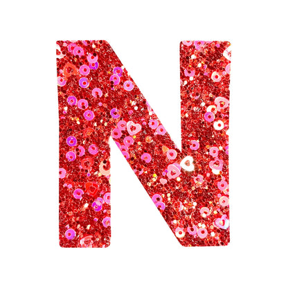 Bling DIY Iron-On Patches A-Z Alphabet