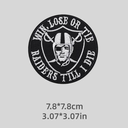 Raiders Patch Iron on for Jacket
