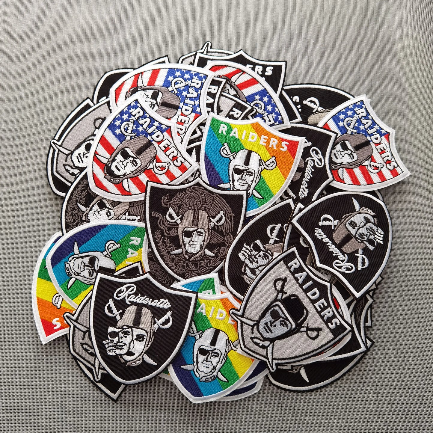 Raiders Patch Iron on for Jacket