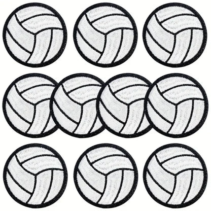 6 Sports Patches Basketball Football and Baseball Patches