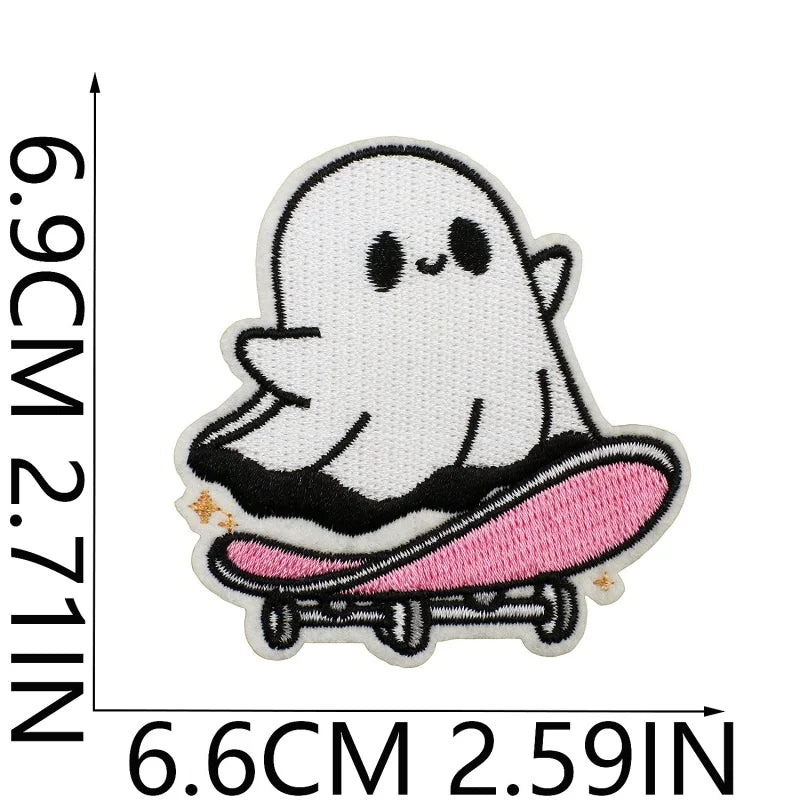 Halloween  Ghost Pumpkin Patch