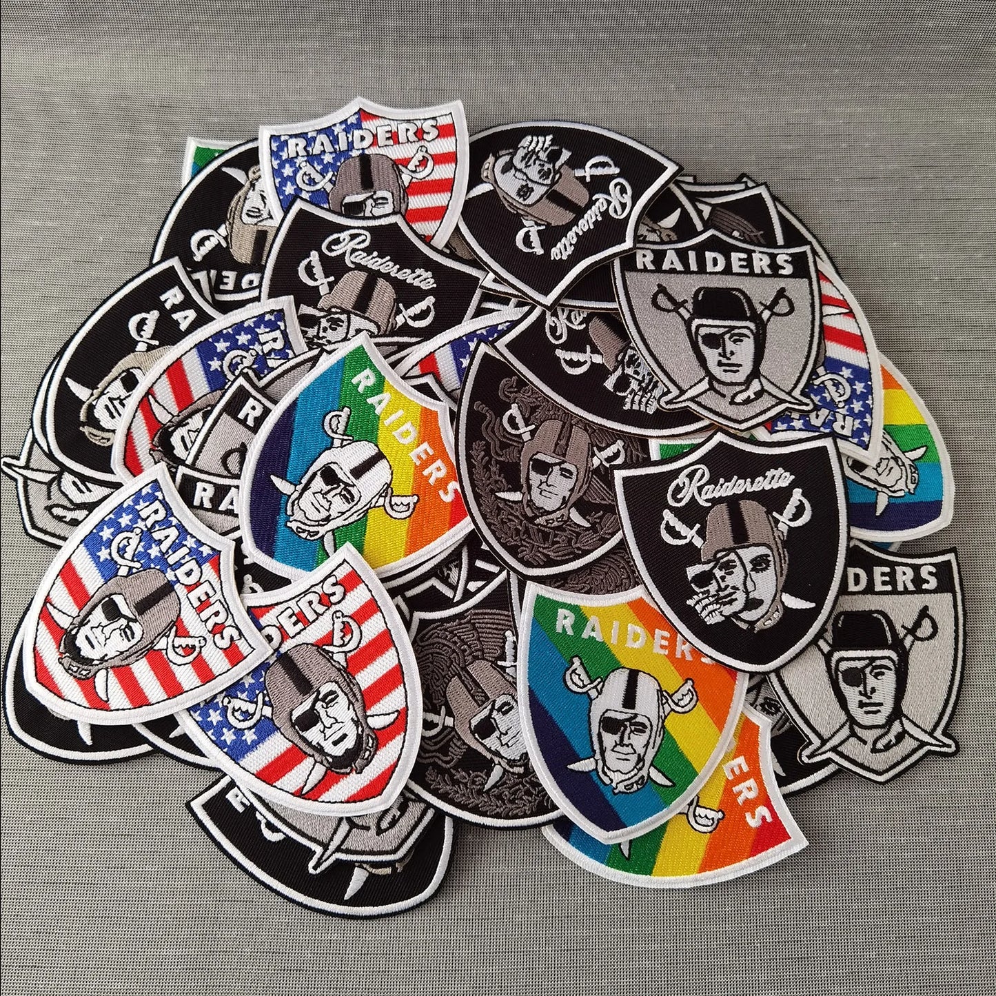 Raiders Patch Iron on for Jacket