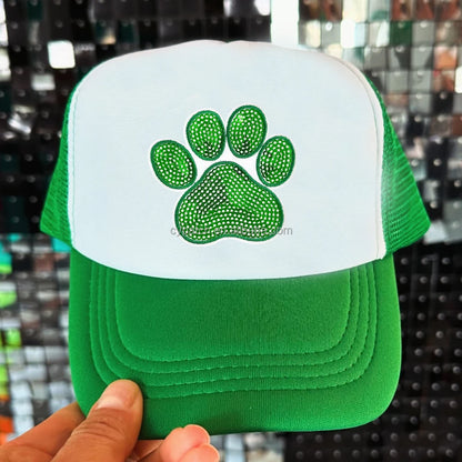 Paw Print Patch Sequin  Shape Patches