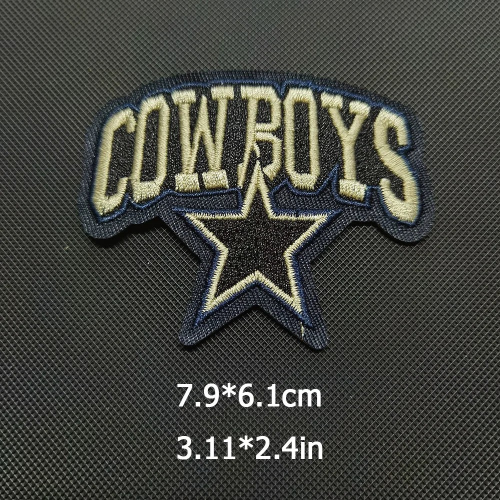 Sport Football Team LOGO Embroidery Dallas Cowboys Patches