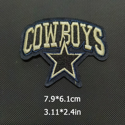 Sport Football Team LOGO Embroidery Dallas Cowboys Patches