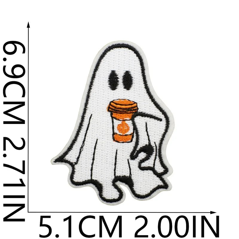 Halloween  Ghost Pumpkin Patch