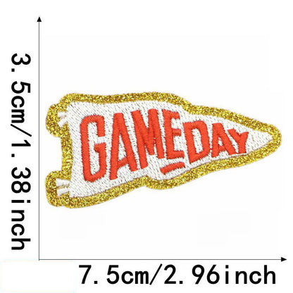 Trendy Game Day Sports Hat-Iron-On patch - Clpatch