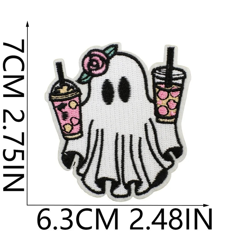 Halloween  Ghost Pumpkin Patch