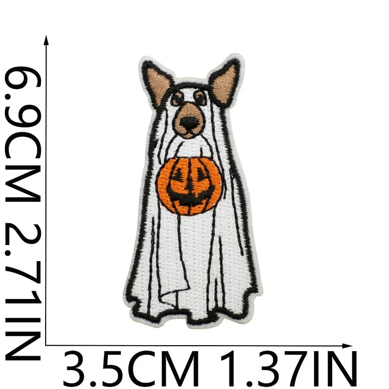 Halloween  Ghost Pumpkin Patch