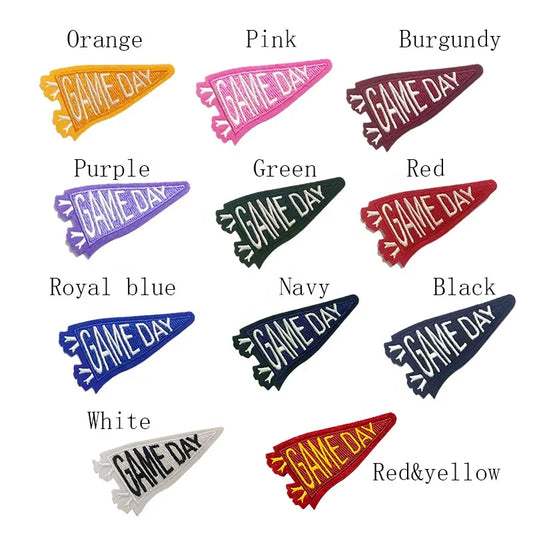 Wholesale Iron on Game Day Flag Patch - Clpatch