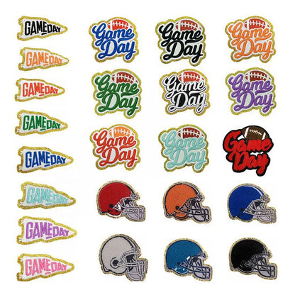 Trendy Game Day Sports Hat-Iron-On patch - Clpatch