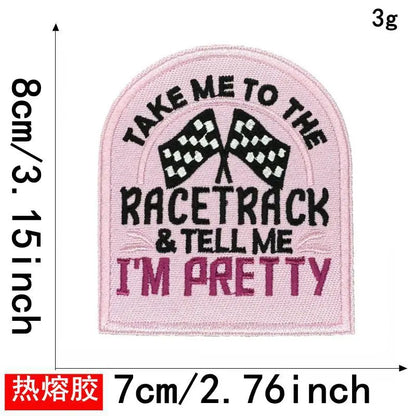 Wholesale Hat Personalization Small Embroidered Patches Game Day MAMA Trucker Hat Patches Iron on for Mama Women Backpacks