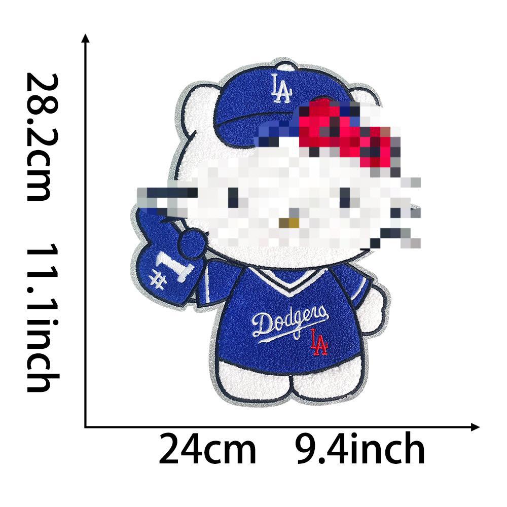 Dodgers LA Pailletten-Aufnäher
