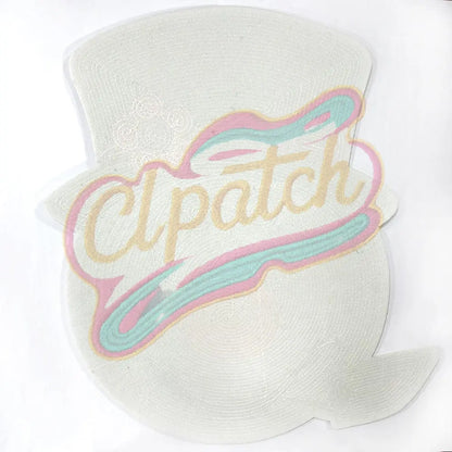 Large Snowman bead in winter adhesive patches - Clpatch