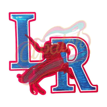 Lenoir–Rhyne University sequins embroidery patch - Clpatch