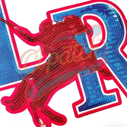 Lenoir–Rhyne University sequins embroidery patch - Clpatch