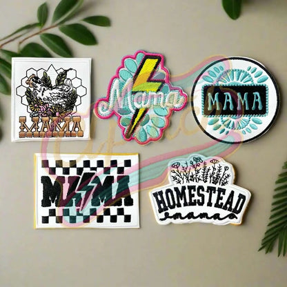MAMA Applique Embroidery adhesive patches - Clpatch