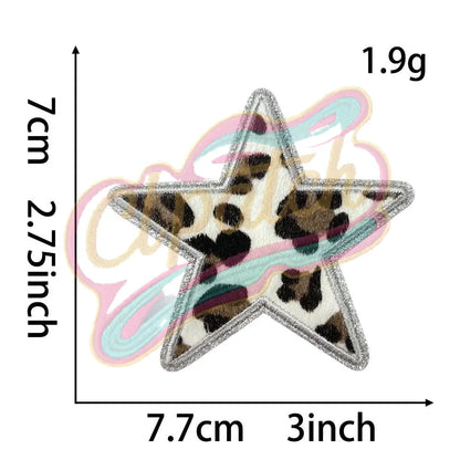 MAMA Series Leopard iron to embroidery patches - Clpatch