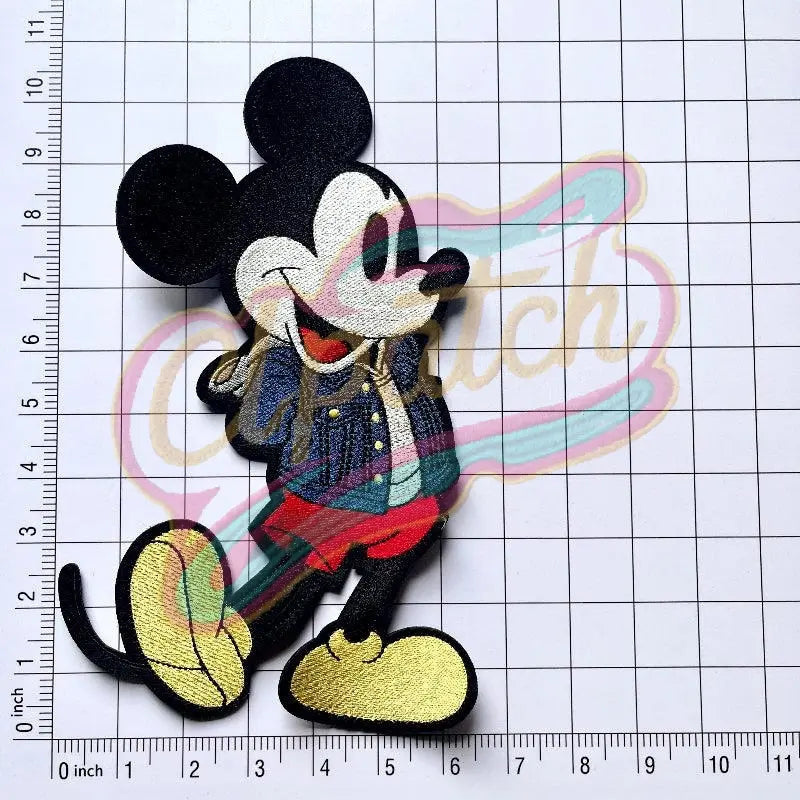Mickey embroidery patches - Clpatch